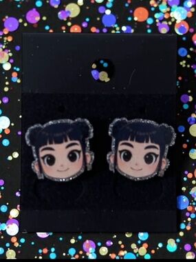 K-Pop Huntrix Demon Hunters Zoey Earrings